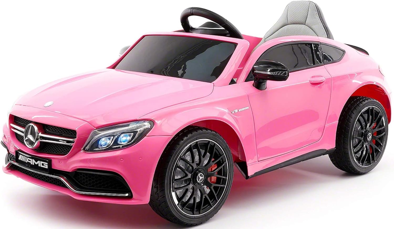 pink baby mercedes