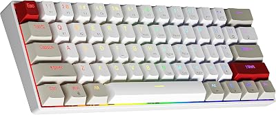 NEW MEN GM610 Wireless 60% Mechanical Keyboard Brown Switches USB-C Bluetooth
