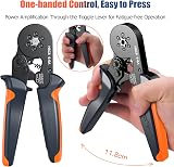 Preciva Ferrule Crimping Tool Set 0.25-6 mm² Ratchet 1900 Kit view 7