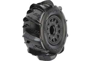 Pro-Line Racing Dumont Paddle SC 2.2/3.0 MTD Raid Blk F/R PRO1018510 RC Tire