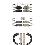 Transit Auto Front Rear Ceramic Disc Brake Pads Kit