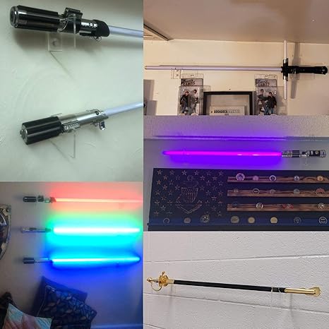 lightsaber wall mount amazon