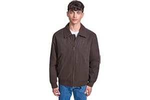 Dockers Mens Micro Twill Golf Bomber Jacket