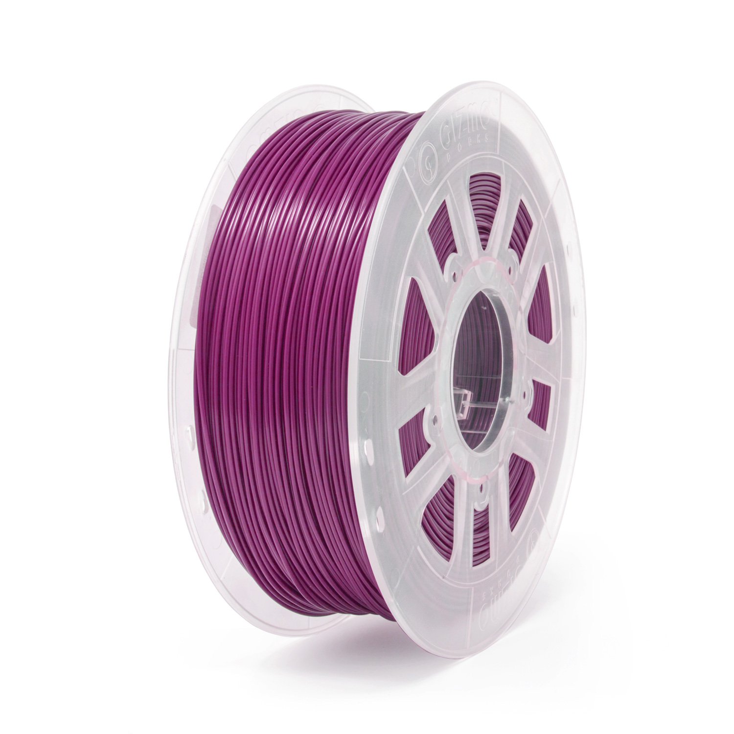 Gizmo Dorks 3 mm PLA Filament, 1 kg for 3D Printers, Opaque Purple