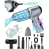 15000Pa Strong Suction Wireless Handheld Car Vacuum Cleaner, 180W High Power 2 in 1 Vacuum Cleaner and Air Duster, 4000mAh Po