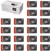 SUNSOUL 20Pcs Radial Tire Patches, 3.15" x 2.56" Heavy Duty Tire Patches | Fast Adhesion, Permanent Seal, 3 Size Options, Large Rectangular Bonding Area, Fits Car Truck, Bus, Tractor, Trailer