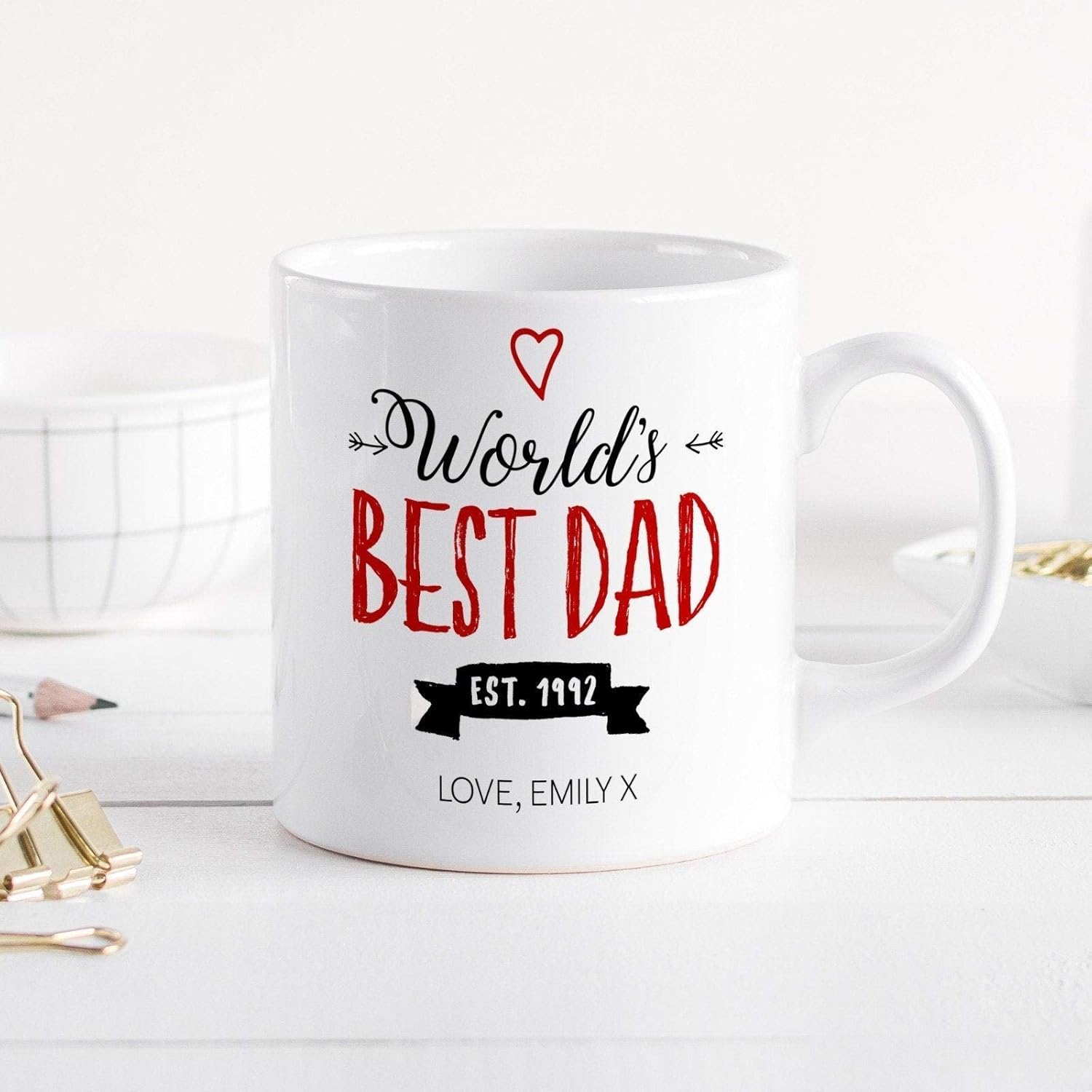 personalised dad mug