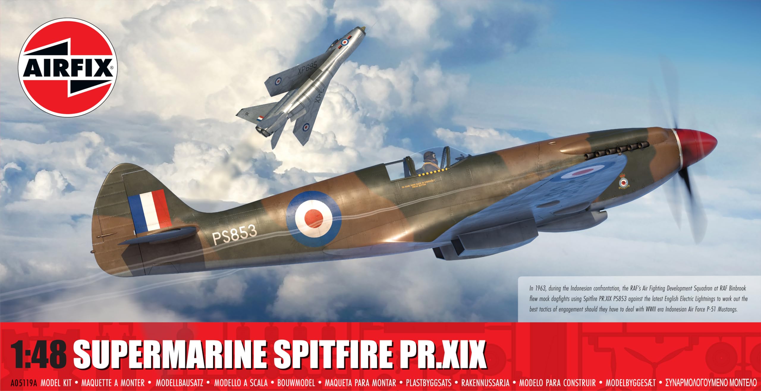 AIRFIX - A05119A Supermarine Spitfire PR.XIX