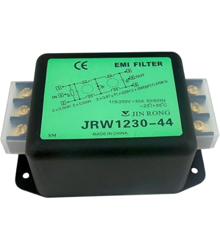 Amazon.com: uxcell a15060800ux0452 Noise Suppressor Power EMI