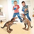 STEAM Life Remote Control Dinosaur Toys for Kids 3 4 5 6 7+ Light Up & Realistic Roaring Sound, T rex Dinosaur Toys for Boy, Walking Dinosaur Robot Toy for Kids, Electric Dinosaur Toys Gifts for Boy