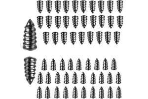 GOLTHD Tire Repair Rubber Nail, Black Tire Nail Plug for car, Truck, ATV, Motorcycle Self-Service Tire Repair Nail (60PCS)