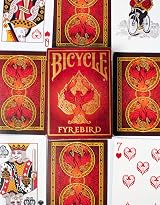 Bicycle Fyrebird Playing Cards - 1 Deck, Air Cushion Finish, Professional view 7