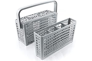 Plemont Original cutlery basket for the dishwasher | Dimensions 9x 3.5 & 2x 5.5in | Dishwasher basket with 2 in 1 solution | 