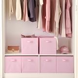 GRANNY SAYS Cube Storage Boxes Pack of 6 Large 33x33x32.4 cm Pink view 4