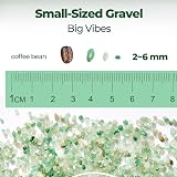 T4U Crystal Chips Stone Crushed Quartz Jade Pebbles 450g Fluorite Gravel view 4