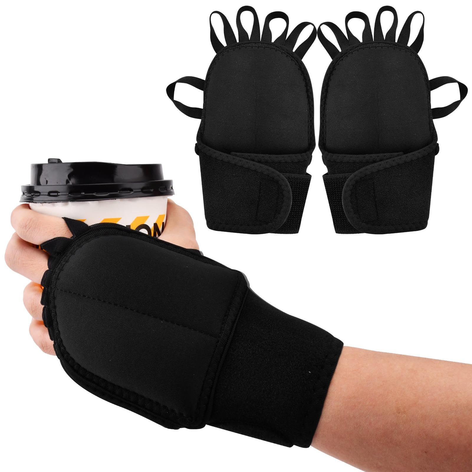 Photo 1 of 1 Pair Weighted Gloves for Tremors to Provide Hand Stability, Adjustable Weights Glove Hand Weights for Parkinsons Patients, Breathable Writing Strengthening Tool