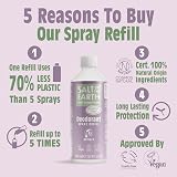 Salt Of The Earth Natural Deodorant Spray Refill Clary Sage & Mint 500ml view 3