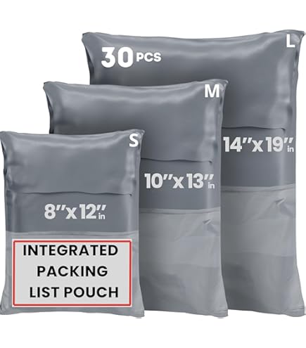 Buste Per Spedizioni Vinted 2000 10 X 12 ECOSWIFT WHITE POLY MAILERS SHIPPING ENVELOPES SEALING BAGS 2.35MIL Voliera Per Esterno - Foto 8