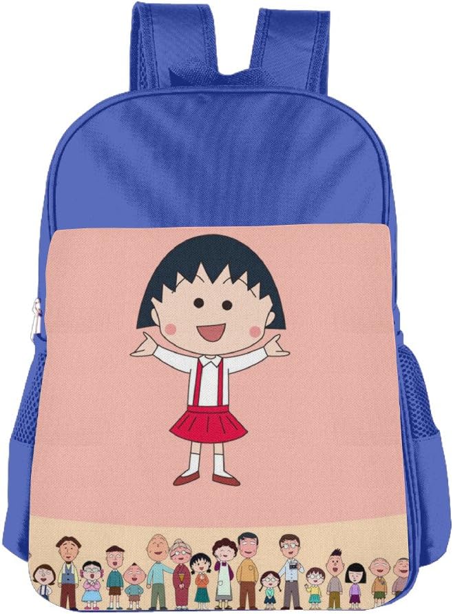 Chi-bi Maruko Kids School Bagpack Bag RoyalBlue