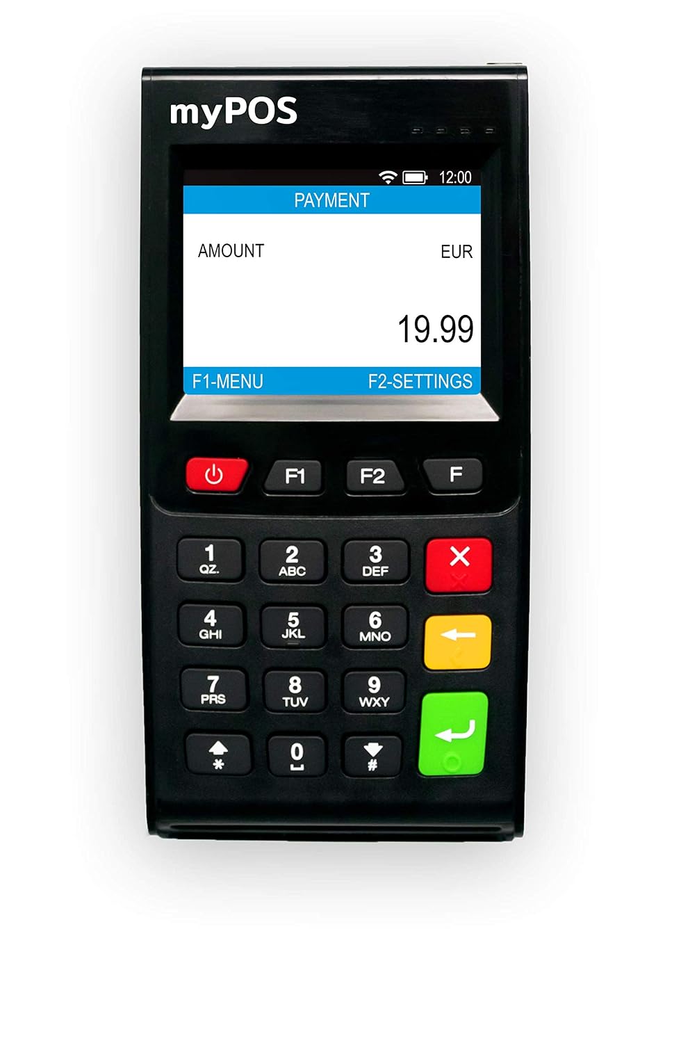 myPOS Go Portable Card Machine, Black - Image 3