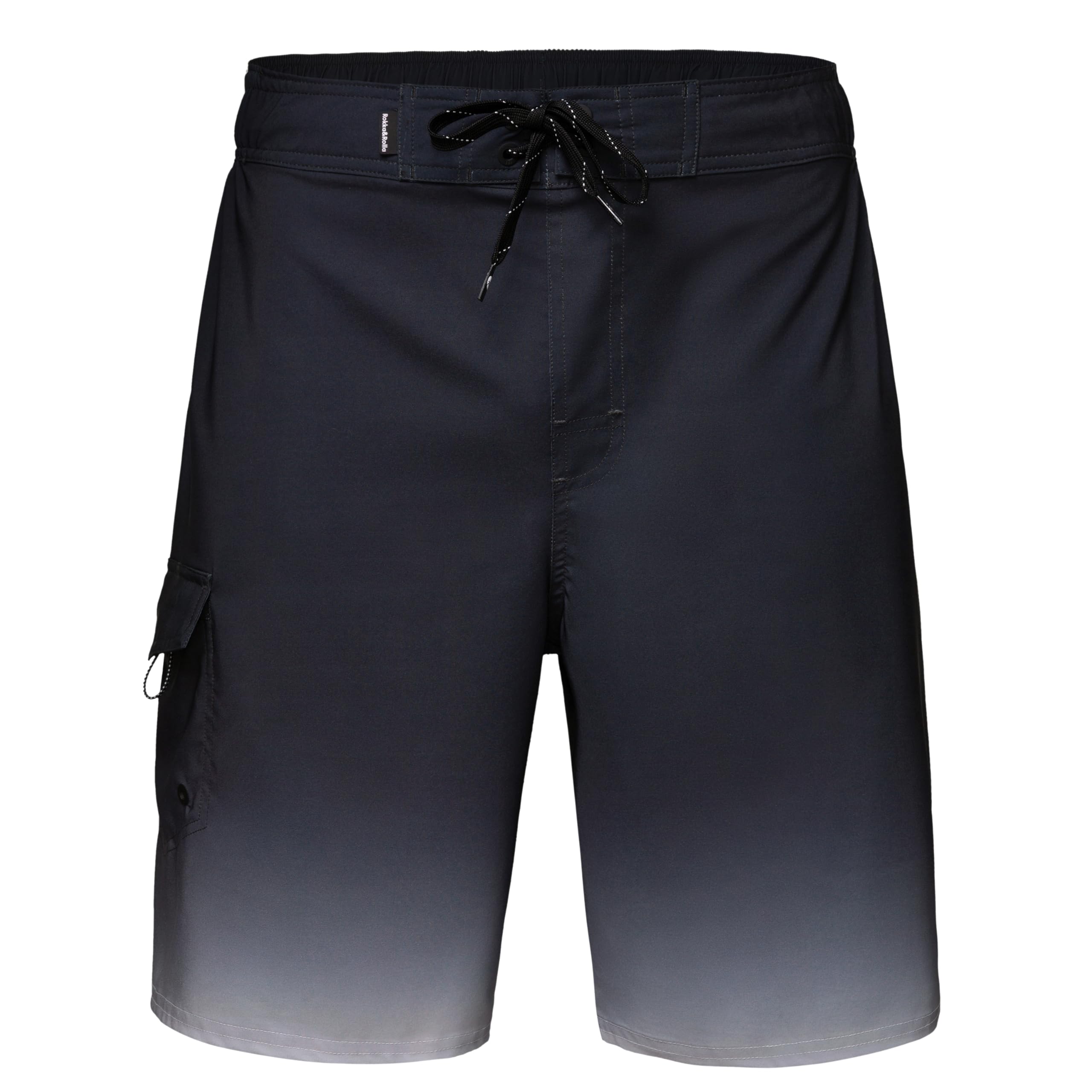 Rokka&Rolla Men's 4-Way Stretch Swim Trunks
