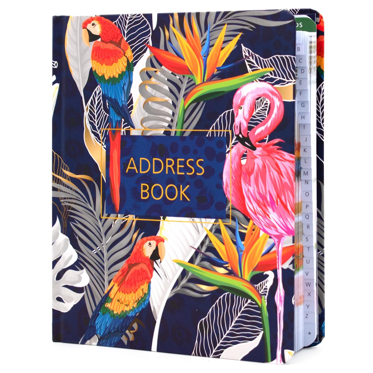 Joeji's Address Book A5-100gsm Woodfree Paper - Full Color - Alphabet Index