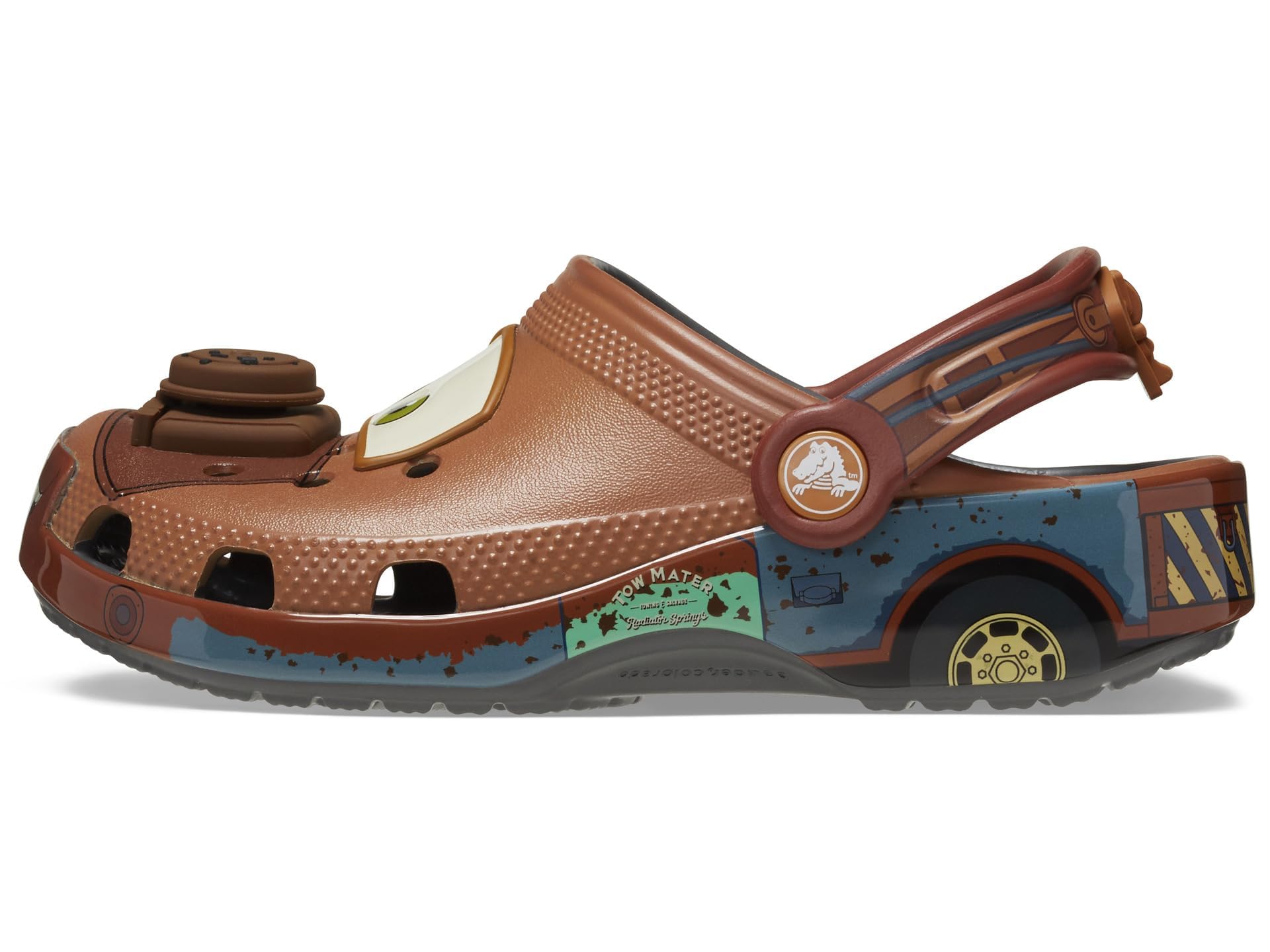 Crocs Unisex-Child Disney Cars Mater Classic Clogs, Cars Mater