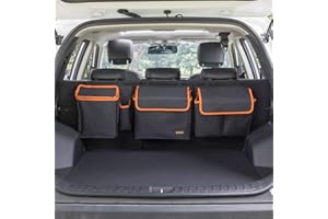 MARKSIGN Deluxe Trunk and Backseat Organizer for Medium or large size SUVs & RVs, Detachable Storage Modules with Built-in Cooler, Patent Pending