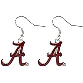 NCAA Alabama Crimson Tide Dangler Earrings