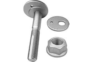 HUQUZN Rear Camber Adjustment Eccentric Bolt Kit Fit for Ford Edge Fusion Mustang Lincoln MKX MKZ Continental 2007-2024 Replace DG9Z-5K978-A 7T4Z-5K751-A W716343-S440 DG9Z5K978A 7T4Z5K751A W716343S440, 1PCS