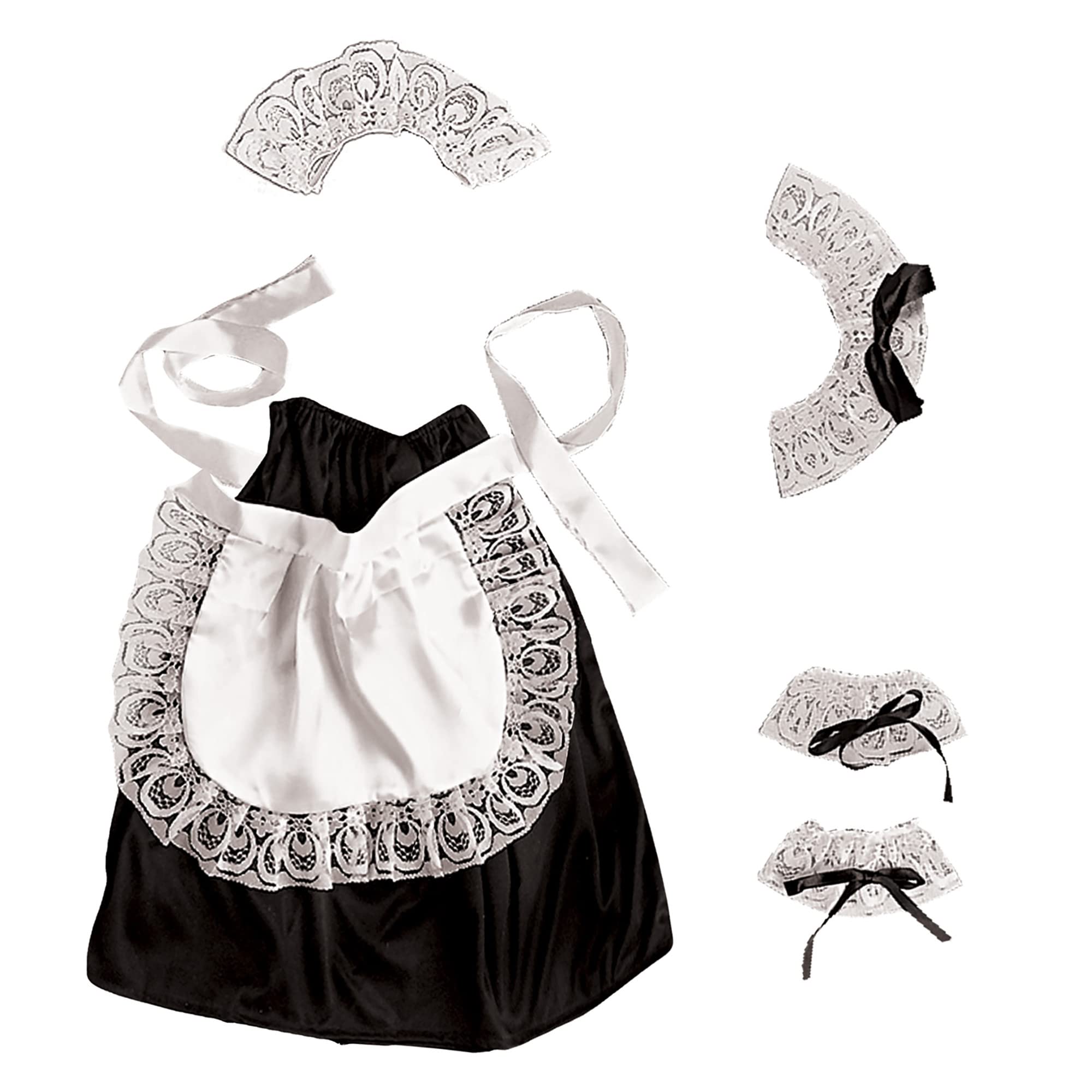 French Maid Accessory Set Accessory for Fancy Dress