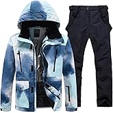Oymyakon Men Ski Suit Waterproof Snow Suits Snowboard Jacket and Pants Set Winter Outdoor Windproof Warm Two Piece Snowsuits