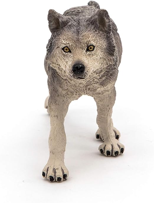 papo grey wolf