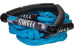 SWELL WAKESURF CREATOR Pro Wakesurf Rope - 24' 3 Section 3/4" Line