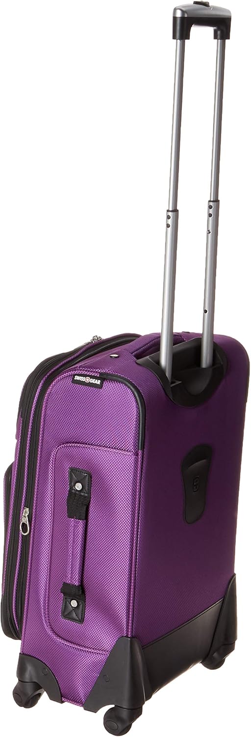 swiss gear purple luggage