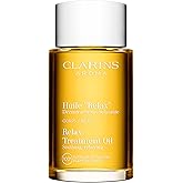 Clarins Relax Body Treatment Oil | Relaxes, Moisturizes and Soothes Aching Muscles | Relieves Stress and Fatigue | Nourished & Comfortable Skin After The First Use* | Natural 100% Plant Extracts