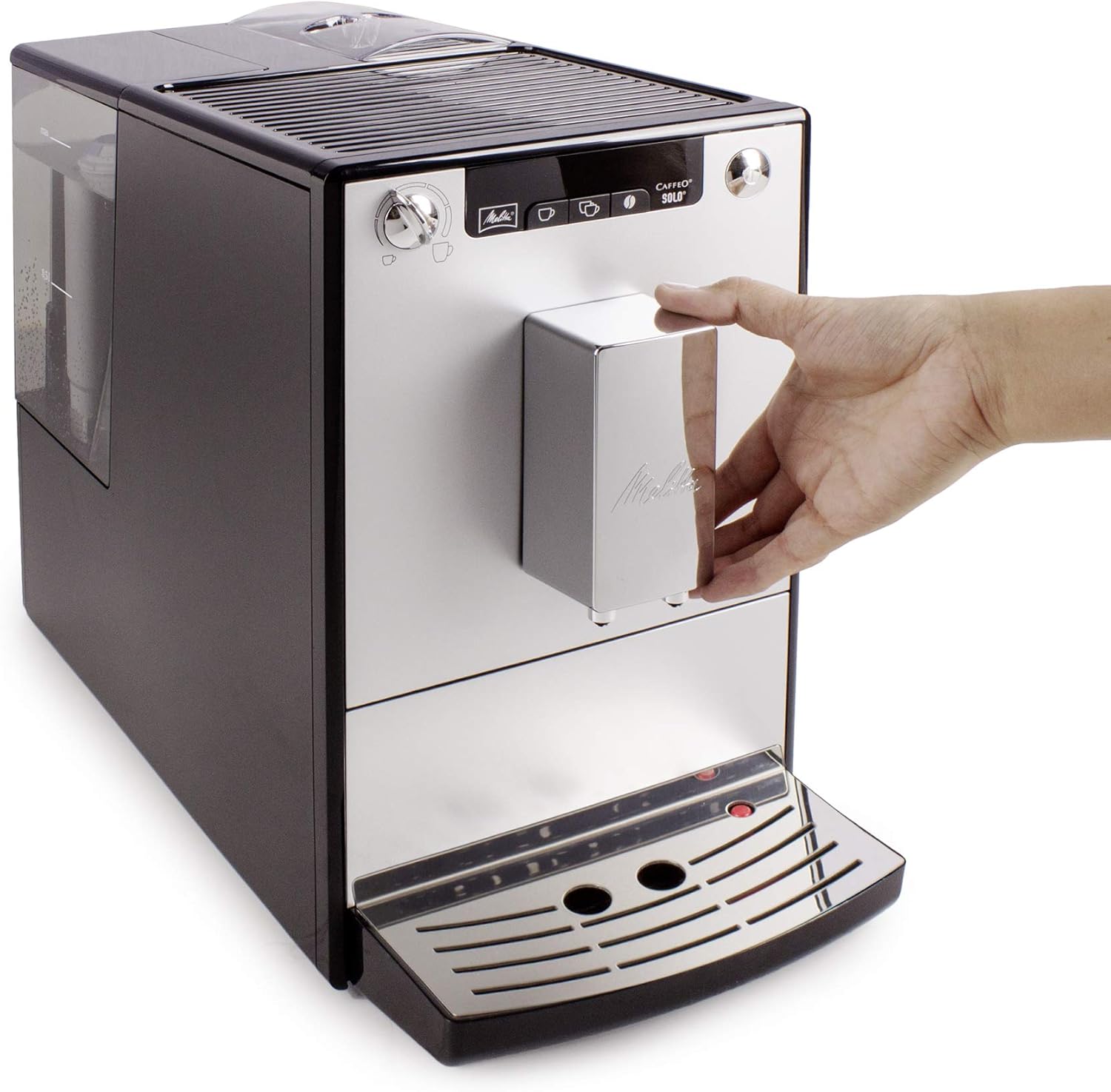 Melitta Caffeo Solo E950-104 Schlanker Kaffeevollautomat mit  Vorbrühfunktion Rot 15 Bar höhenverstellbarer Kaffeeauslauf LED-Display  Herausnehmbare Brühgruppe Kaffee, Tee & Espresso Kaffeemaschinen &  -zubereiter memorial-cards.ie