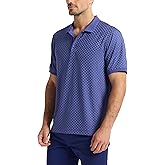 Robert Graham Mens Robert Graham Men's Aaron Short Sleeve Knit Textured Polo Shirt