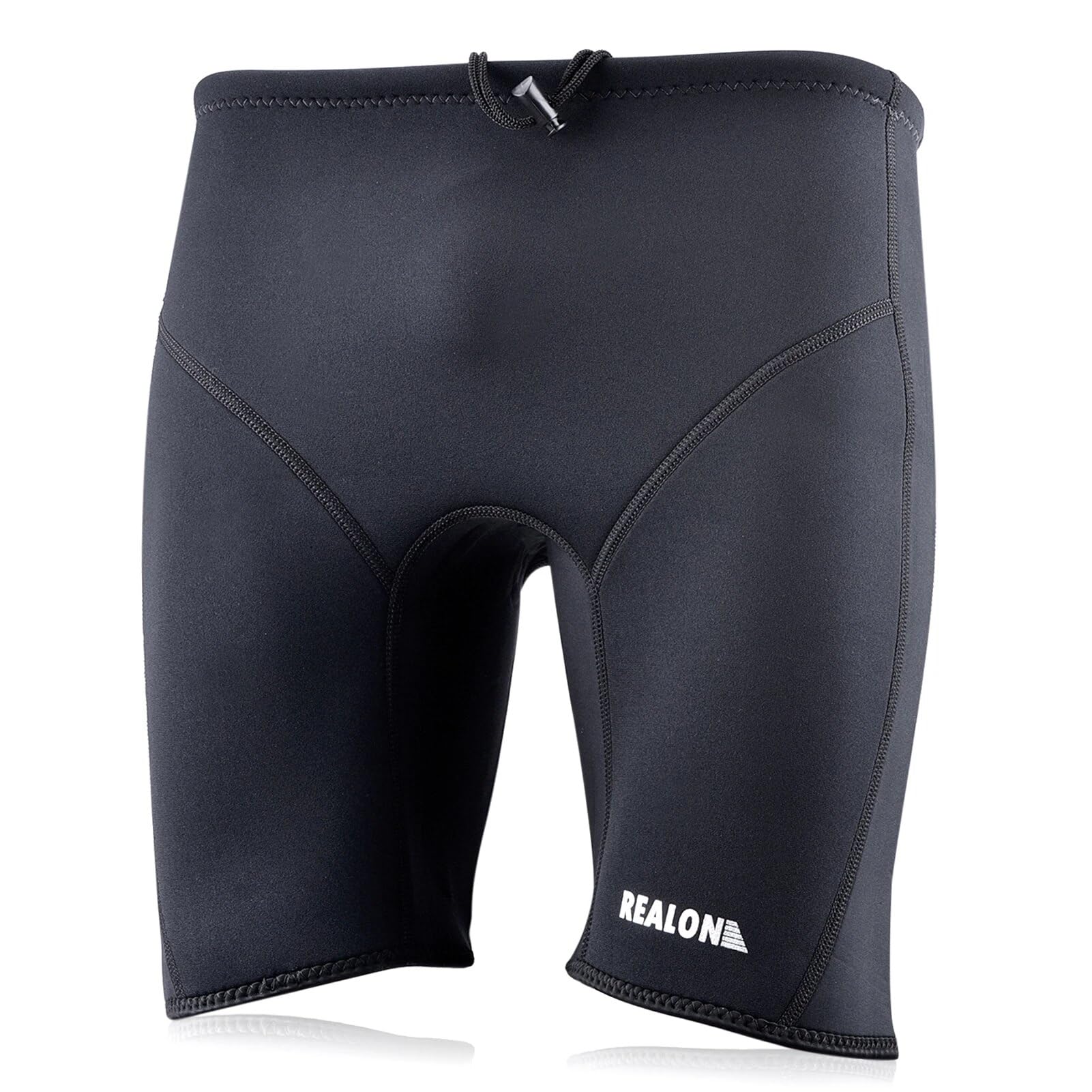 Photo 1 of REALON Wetsuit Shorts Neoprene Men 3mm Buoyancy Swim Pants Adult Women Sweat Wet Suit Trunks Jammers Keep Warm Water Sport Aerobics for Swimming Surfing Snorkeling Diving Kayaking Scuba XL