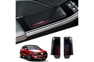 SKTU for 2020-2026 Ford Escape Door Grab Handle Pocket 2023 2024 2025 2026 Escape Car Side Door Grab Handle Pocket Ford Escape 2023 2024 2025 2026 Accessories Key Holder ABS Tray Insert Glove Pallet