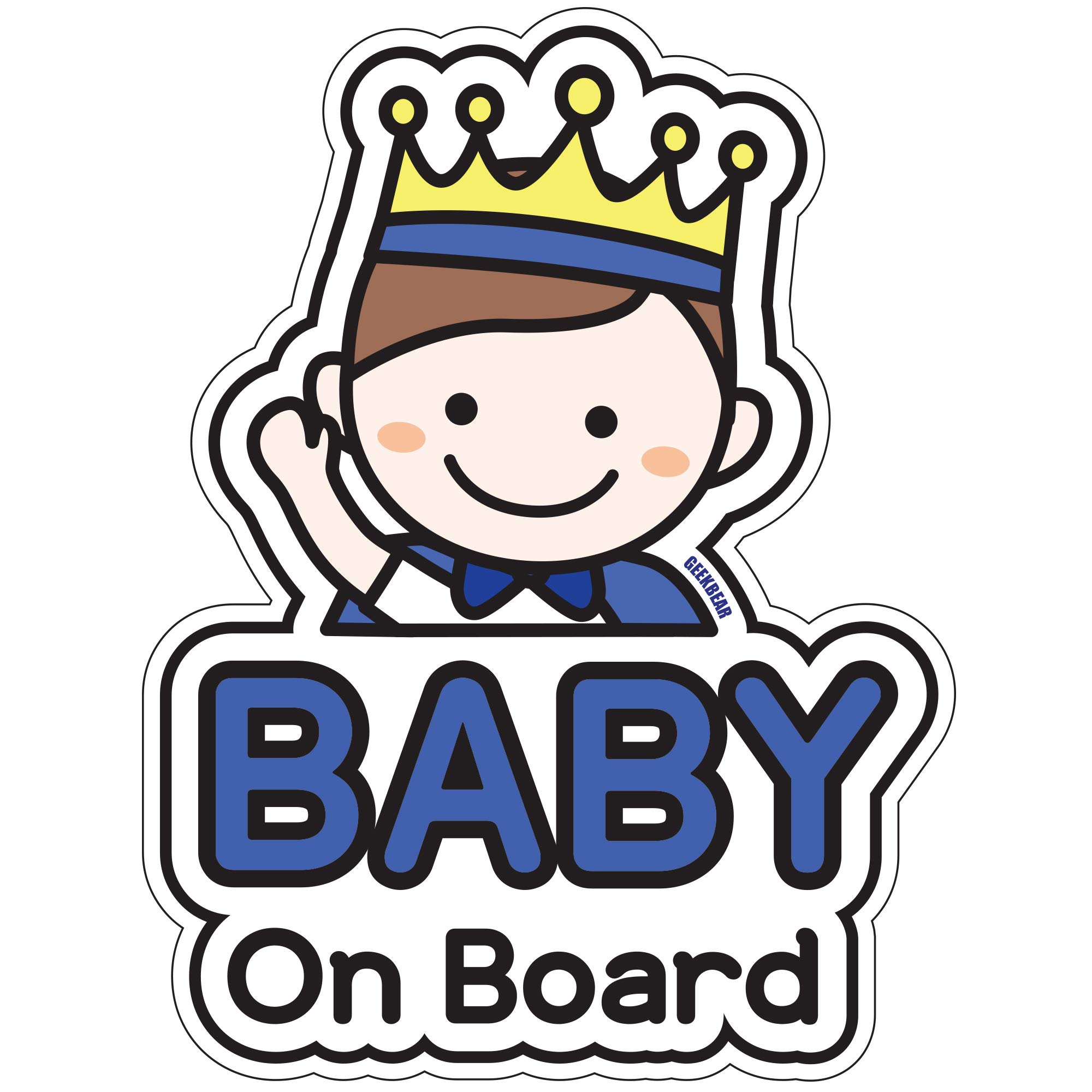 Baby on Board Sign for car (03. Prince) — image 1