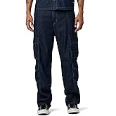 Hudson Mens Wide Leg Cargo Jean