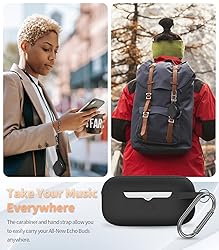 Alquar for All-New Echo Buds(2023 Release) Case