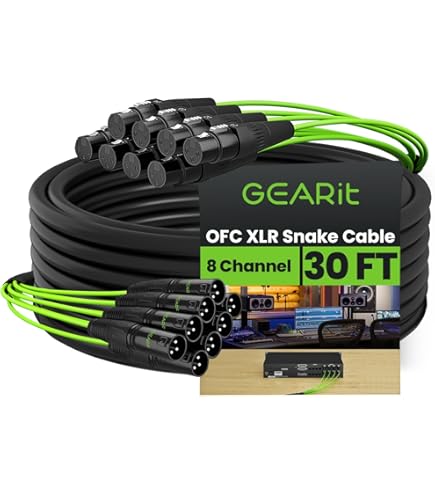 Cavo Xlr 10 Metri Cu00e2bles Midi Adam Hall Cables 3 STAR L8 MF 0500 Cavo Da Studio 8 X Cavo Xlr 5 Metri