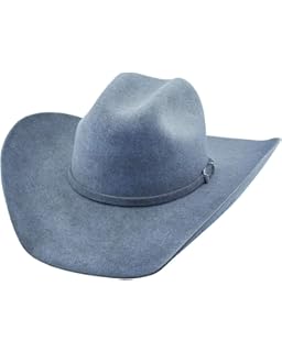 justin 8x fur felt mustang cowboy hat