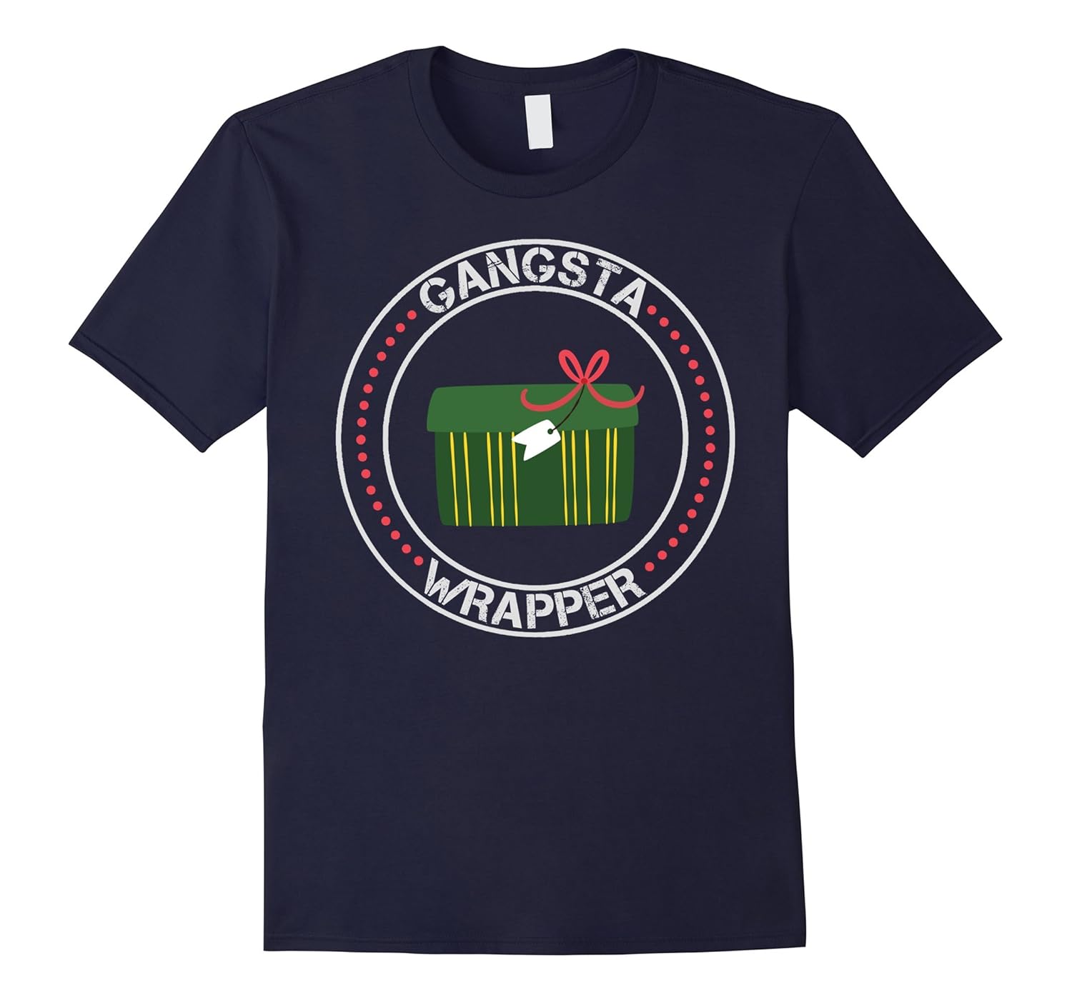 Gangsta Wrapper Christmas T-Shirt-ANZ