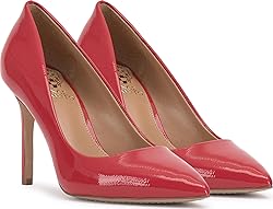 Vince Camuto Women's Savilla Pump, Salsa Patent, 8