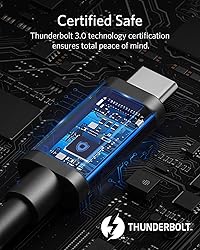 Anker USB C Cable,Thunderbolt 3.0,100W