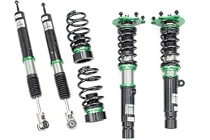 Rev9 R9-HS2-055 Hyper-Street II Coilover Suspension Lowering Kit, Mono-Tube Shock w/ 32 Click Rebound Setting, Full Length Adjustable, compatible with Honda Civic Hatchback (FK) 2017-21