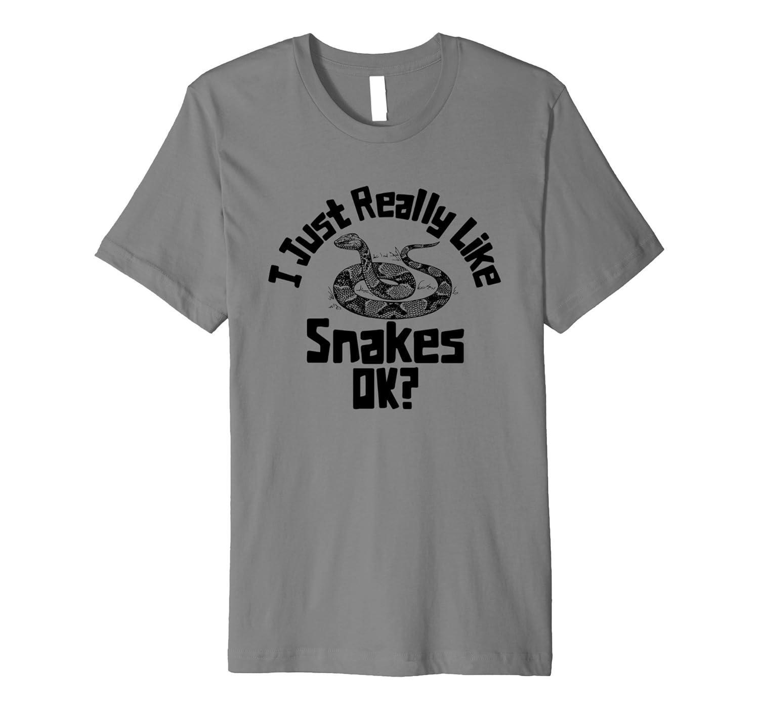 I Just Really Like Snakes OK? Snake Handler Premium Shirt-Rose